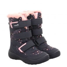  Superfit Textil-Winterstiefel in blau für Kinder