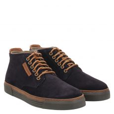  Pius Gabor Veloursleder-Schnürstiefel in blau für Herren