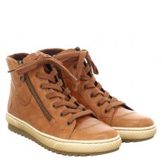  Gabor Glattleder-Schnürstiefel in braun für Damen
