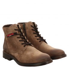  Lloyd, Dual, eleganter Veloursleder-Stiefel in beige für Herren