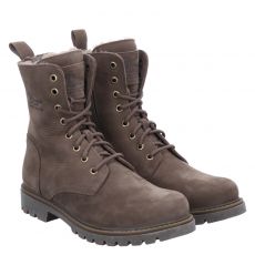  Panama Jack, Frisia B6, Nubukleder-Schnürstiefel in braun für Damen