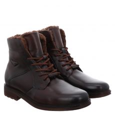  Bugatti Glattleder-Winterboots in braun für Herren