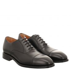  Berwick rahmengenähter Glattleder-Schuh in schwarz für Herren