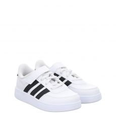  Adidas, Breaknet 2.0 El K, Kunstleder-Sneaker in weiß für Kinder