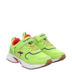  Kangaroos, K-ni Hero Ev, Textil-Sportschuh in grün für Kinder