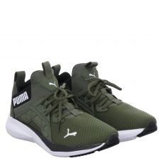  Puma, Softride Enzonxt, Textil-Slipper in grün für Herren