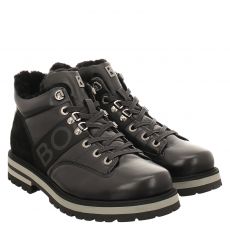  Bogner, Courchevel 11, eleganter Glattleder-Stiefel in schwarz für Herren