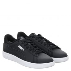  Puma, Smash 3.0 L, Kunstleder-Sportschuh in schwarz für Herren
