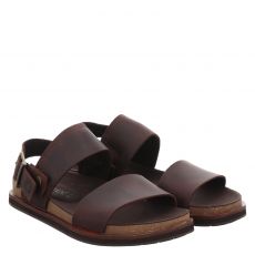 Timberland, Amalfi Vibes, Fettleder-Pantolette in braun für Herren