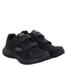  Skechers, Flex Advantage, Slipper in schwarz für Herren