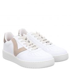  Victoria, Madrid Efecto Piel & Color, Sneaker in weiß für Damen