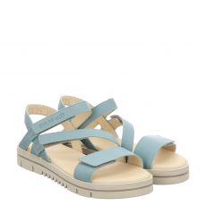  Daeumling Glattleder-Sandale in blau für Mädchen