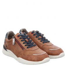  Mustang Kunstleder-Sneaker in braun für Herren