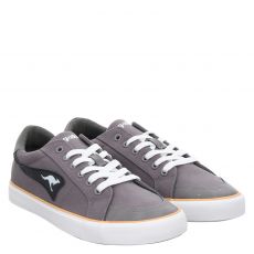  Kangaroos, K-vm Zone, Leinen-Sneaker in grau für Herren