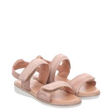  Copenhagen Kids, Sophia, Nubukleder-Sandale in rosé für Kinder