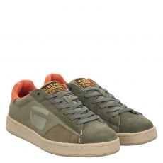  G-star Raw, Recruit, Nubukleder-Sneaker in grün für Herren