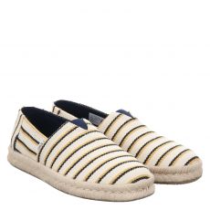  Toms, Alpargatarope2.0, sportiver Leinen-Slipper in beige für Herren