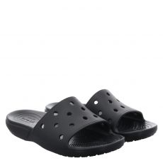  Crocs, Classic Slide, Gummi (synth.)-Pantolette in schwarz für Herren