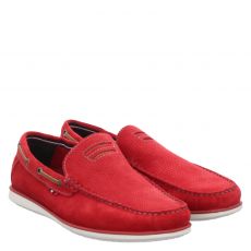  Stonewalk, Miller, Veloursleder-Slipper in rot für Herren