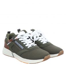  Dockers Textil-Sneaker in grün für Herren