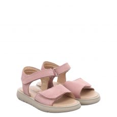  Sabalin, Rot, Nubukleder-Sandale in rosé für Kinder