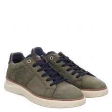 Bullboxer Nubukleder-Sneaker in grün für Herren