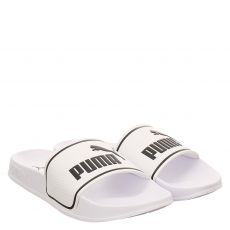  Puma, Leadcat 2.0, Textil-Slides & Zehentrenner in weiß für Damen