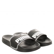  Puma, Leadcat, Textil-Slides & Zehentrenner in schwarz für Damen