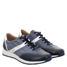  Galizio Torresi Glattleder-Halbschuh in blau für Herren