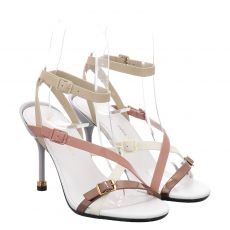  United Nude, Sia Strappy Hi, Glattleder-Sandalette in mehrfarbig für Damen