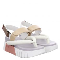  United Nude, Delta Tong, Glattleder-Sandalette in mehrfarbig für Damen