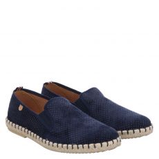  Verbenas, Tom Pacific, Textil-Slipper in blau für Herren