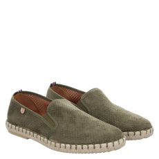 Verbenas, Tom Pacific, Textil-Slipper in grün für Herren