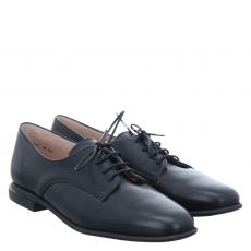  Paul Green, 0073-2994-013/schnürer, Glattleder-Halbschuh in schwarz für Damen