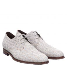  Floris Van Bommel, De Stapper, Lackleder-Halbschuh in beige für Herren