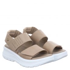  Panama Jack, Beige, Glattleder-Sandalette in braun für Damen