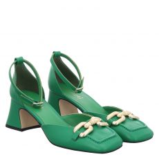 Fraipe Glattleder-Pumps in grün für Damen