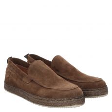  Pawelk´s Nubukleder-Slipper in braun für Herren