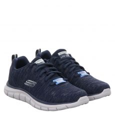  Skechers, Track Front Runner, Textil-Sneaker in blau für Herren