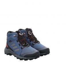  Adidas, Terrex Mid Gtx K, Kunstleder-Wanderschuh in blau für Jungen