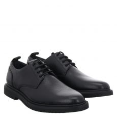  Boss, Larry_derb /, Glattleder-Halbschuh in schwarz für Herren