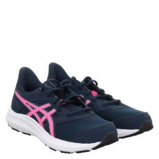  Asics, Jolt 4 Gs, Textil-Sportschuh in blau für Kinder