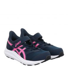  Asics, Jolt 4 Ps, Textil-Sportschuh in blau für Kinder