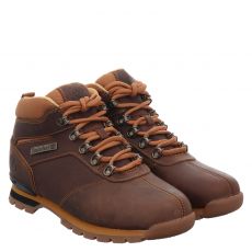  Timberland, Splitrock 2 Cathay Spice, sportiver Fettleder-Schnürer in braun für Herren