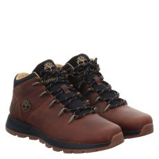  Timberland, Sprint Trekker Mid Cathay Spic, Fettleder-Wanderschuh in braun für Herren