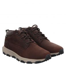  Timberland, Winsor Park Gtx Chukka Potting, sportiver Fettleder-Schnürer in braun für Herren