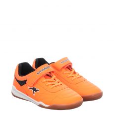  Kangaroos, K-highyard Ev, Textil-Sportschuh in orange für Kinder