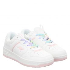  Kangaroos, K-top Luci, Kunstleder-Sneaker in weiß für Damen