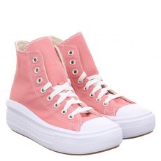  Converse, Ctas Hi Move, Leinen-Leinenschuh in pink für Damen