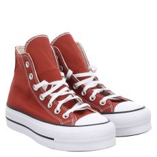  Converse, Ctas Hi Lift, Leinen-Leinenschuh in rot für Damen